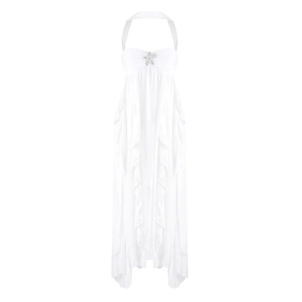 MORGAN RUFFLE DRESS