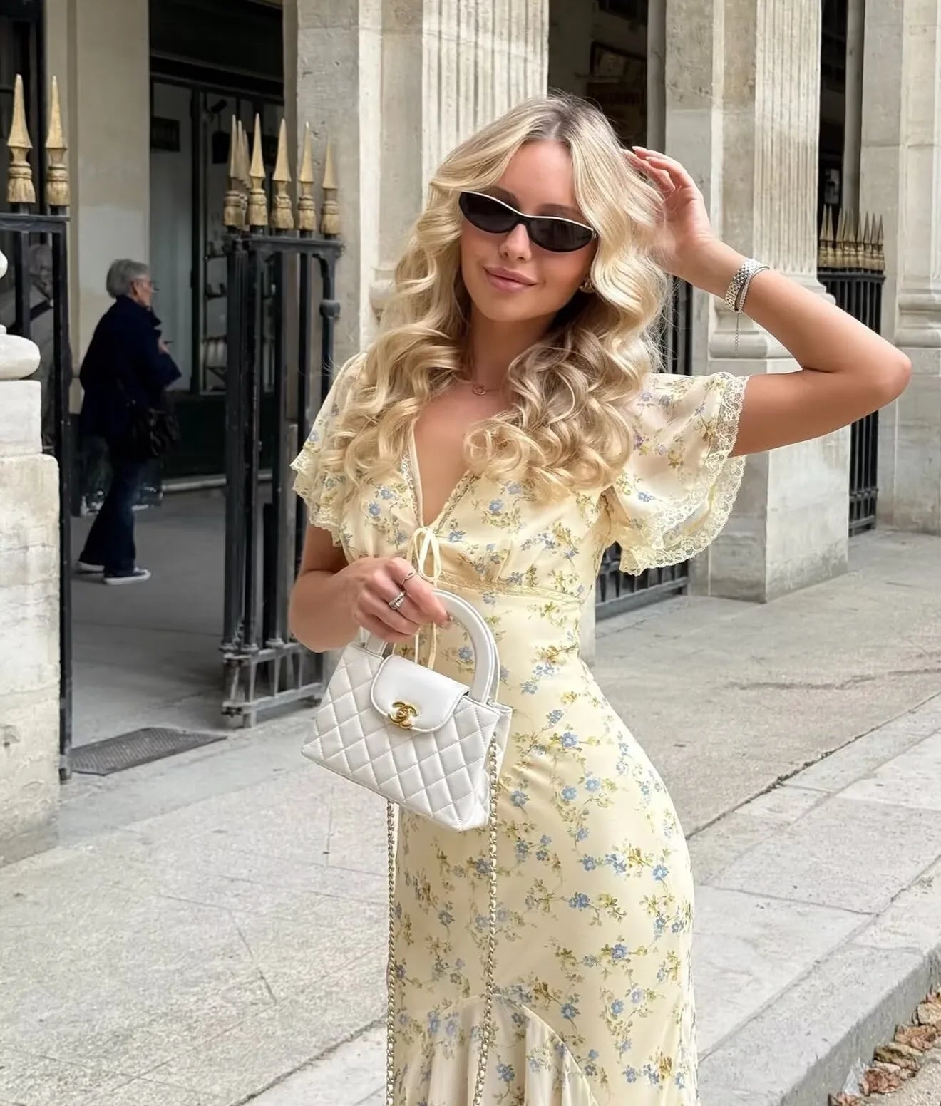 ALMA FLORAL MAXI DRESS