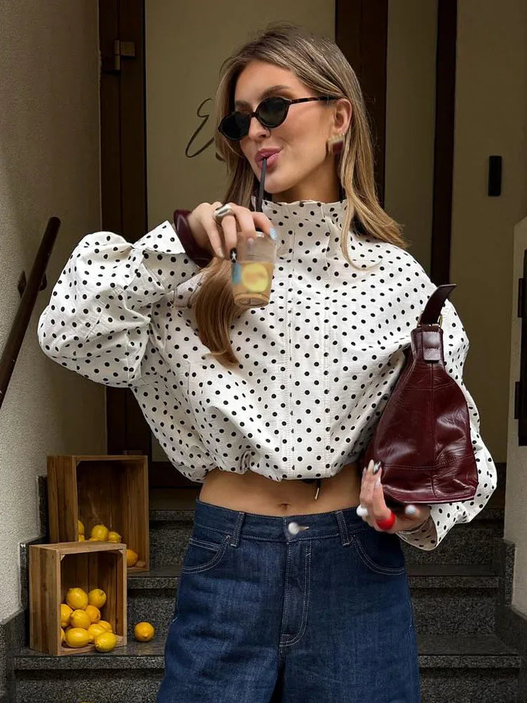 JOHANNE POLKA DOT SET