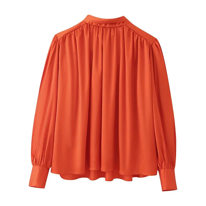 ERNIKA SATIN BLOUSE