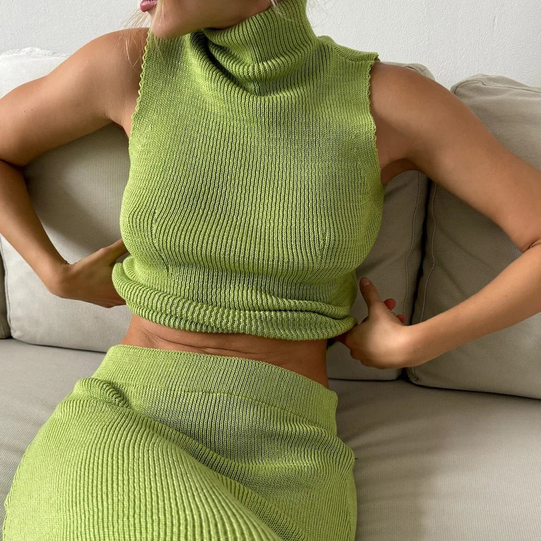DAYANA KNIT TWO PIECE SET