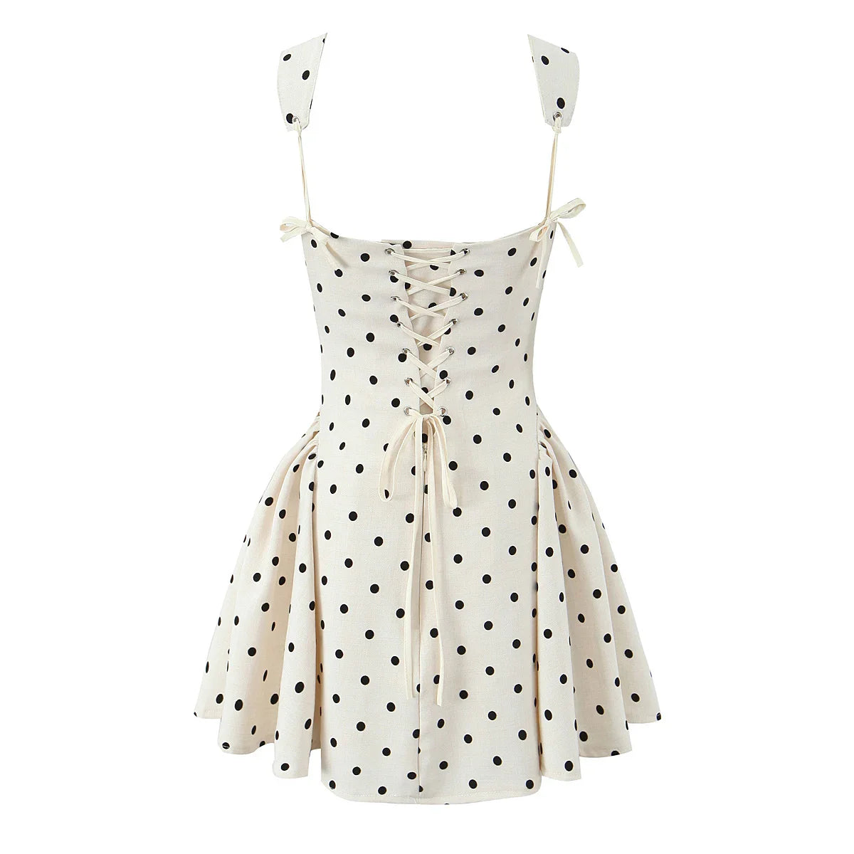 DEBORA POLKA DOT MINI DRESS