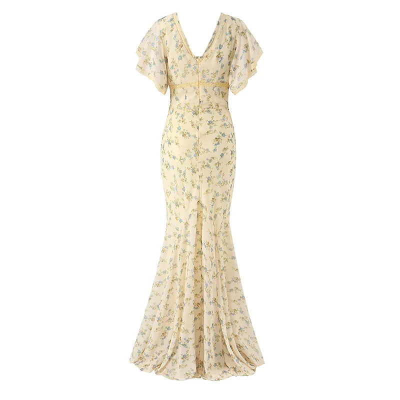 ALMA FLORAL MAXI DRESS