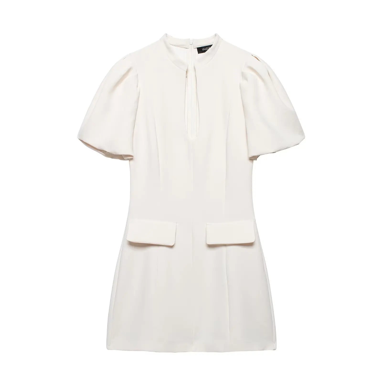 LENA PUFF SLEEVE MINI DRESS