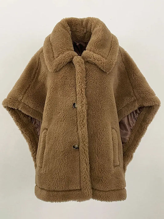 LAZA SLEEVELESS JACKET Brown One Size