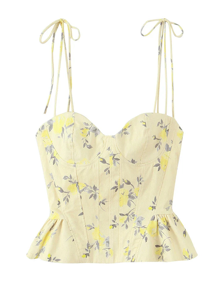 AMY FLORAL TOP