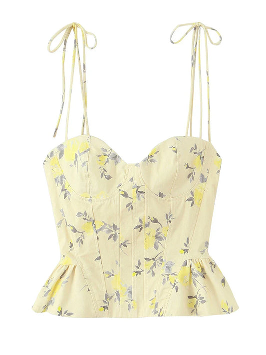 AMY FLORAL TOP