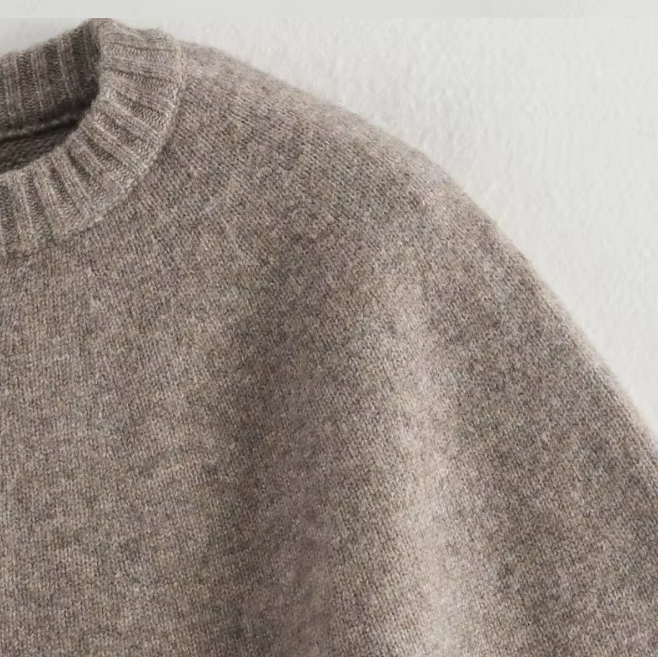 Women's Button-Up Knit Cape Sweater BLAKE