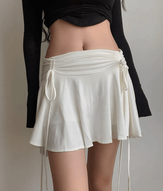 EMERSYN DRAWSTRING MINI SKORT