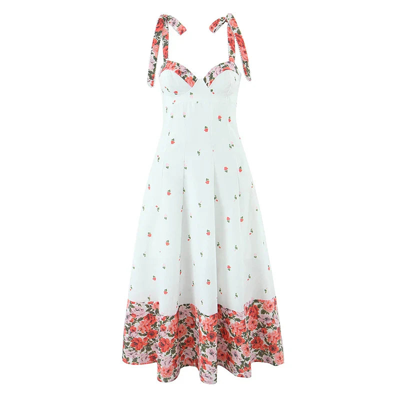 MONIKA FLORAL MIDI DRESS