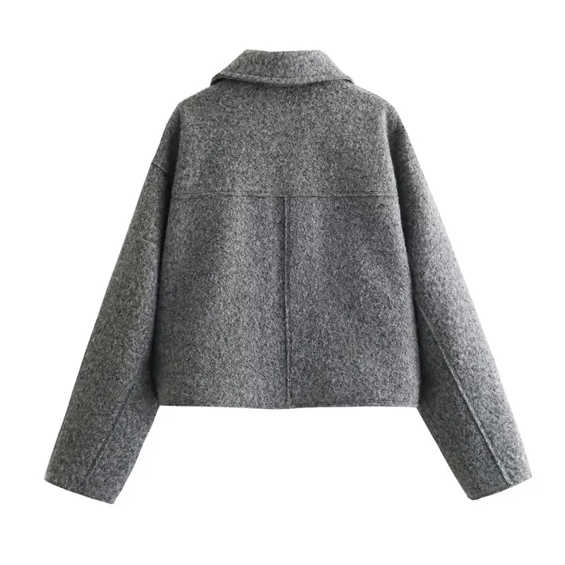 Sylvie Tweed™ – Tailored Zip Jacket for Women