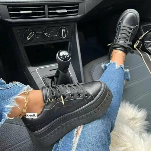Platform Sneakers - Women