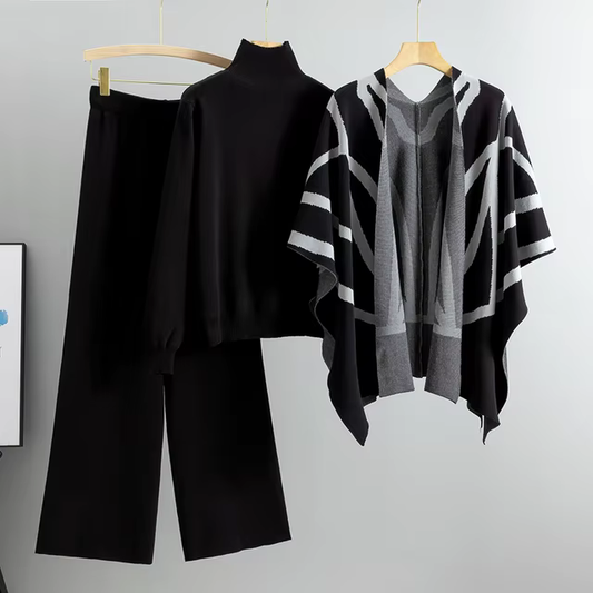Sophie | Soft Comfortable Knitted 3-Piece Set