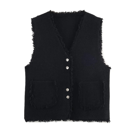 YAZLIN KNIT CARDIGAN Black One Size