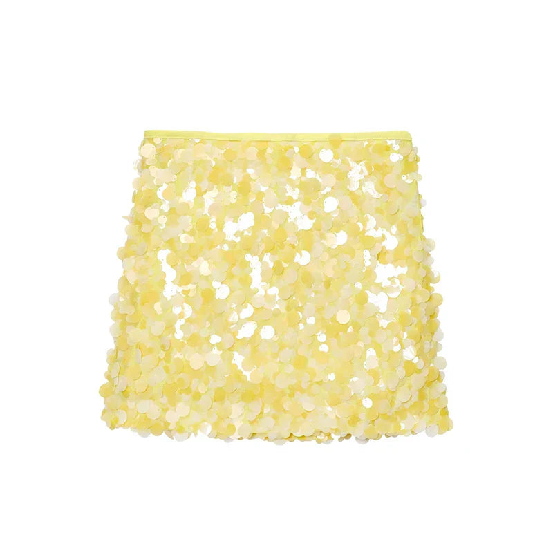 ARYA SEQUIN MINI SKIRT