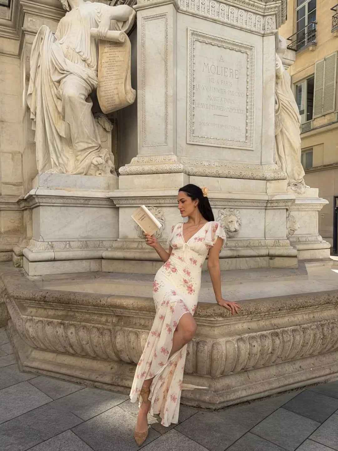 ALMA FLORAL MAXI DRESS