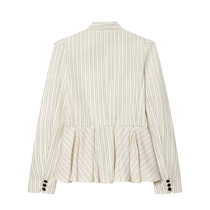 LENNI STRIPED BLAZER