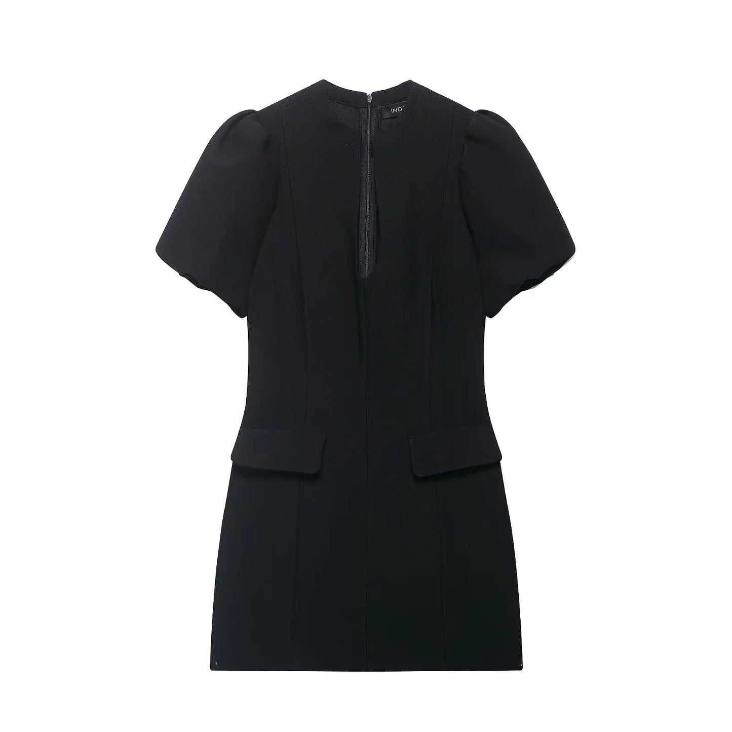 LENA PUFF SLEEVE MINI DRESS