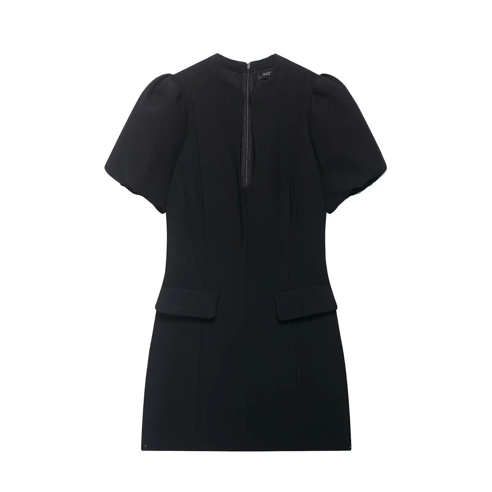 LENA PUFF SLEEVE MINI DRESS