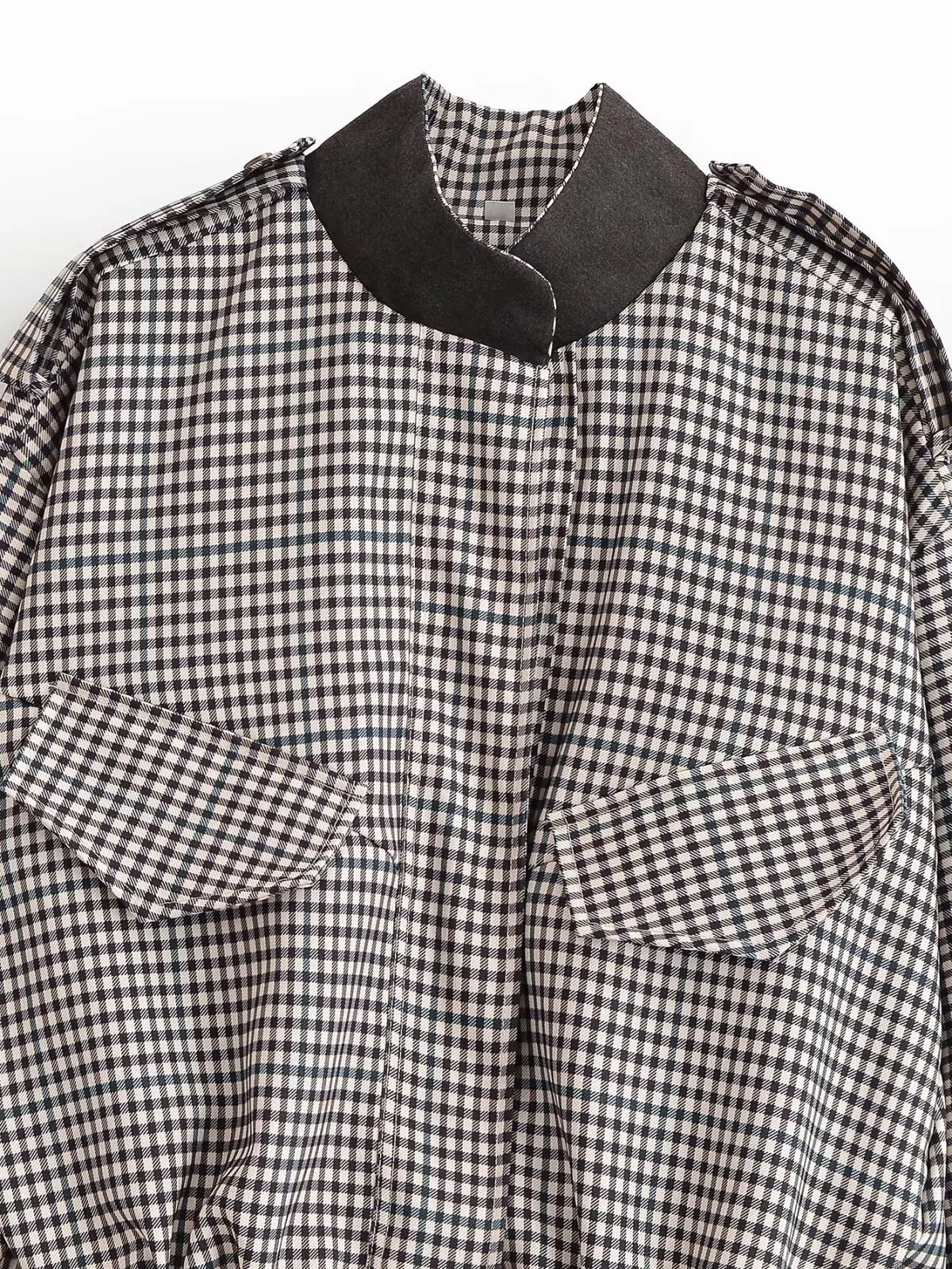 MIKAS PLAID JACKET