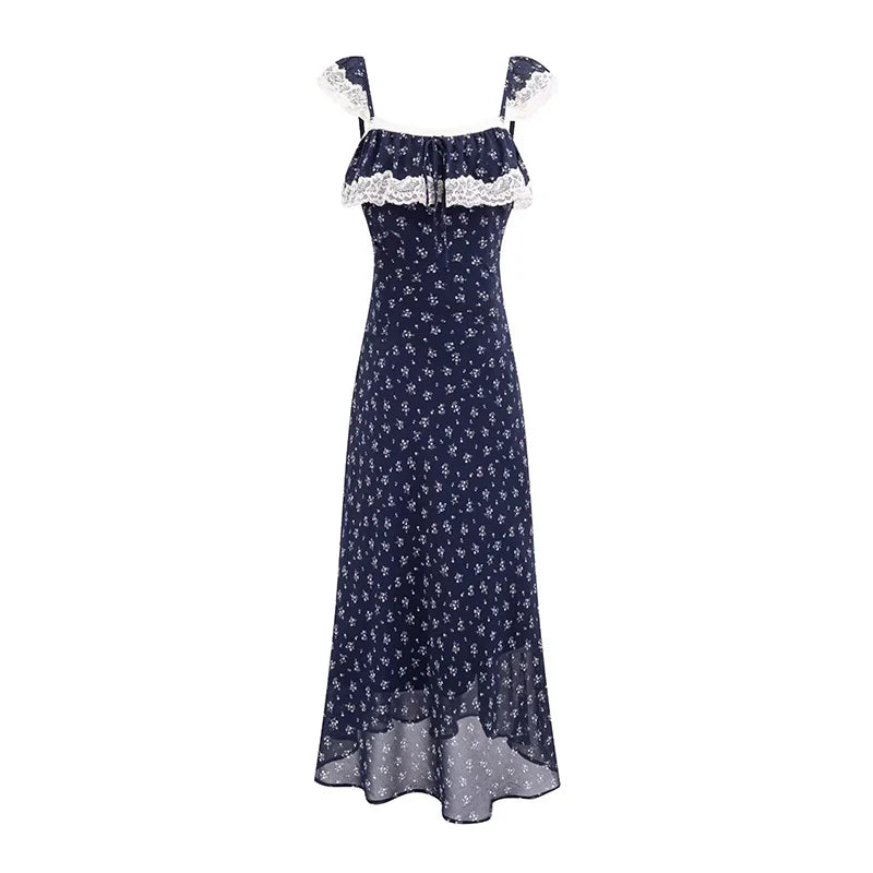 SAMIA FLORAL MIDI DRESS