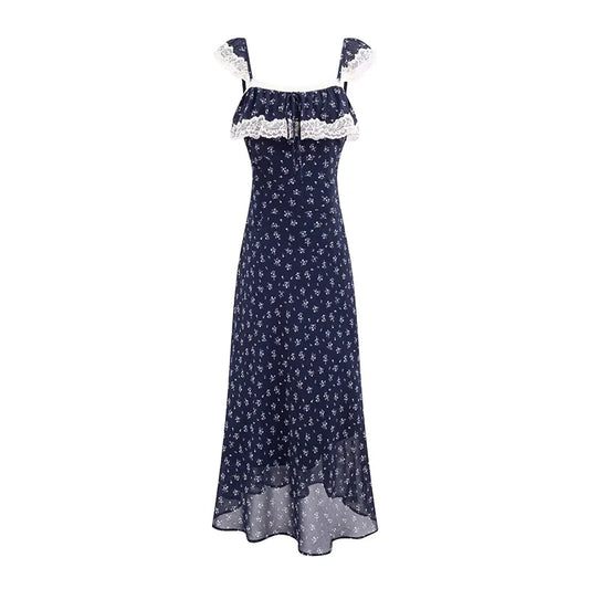 SAMIA FLORAL MIDI DRESS