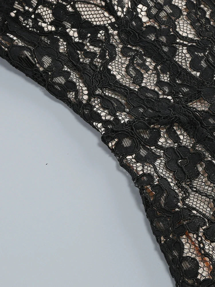 BRENDA LACE MAXI DRESS