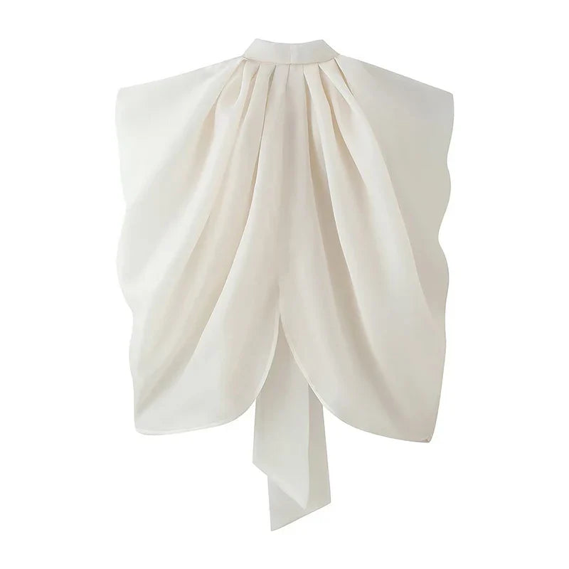 ESMA BOW TIE BLOUSE