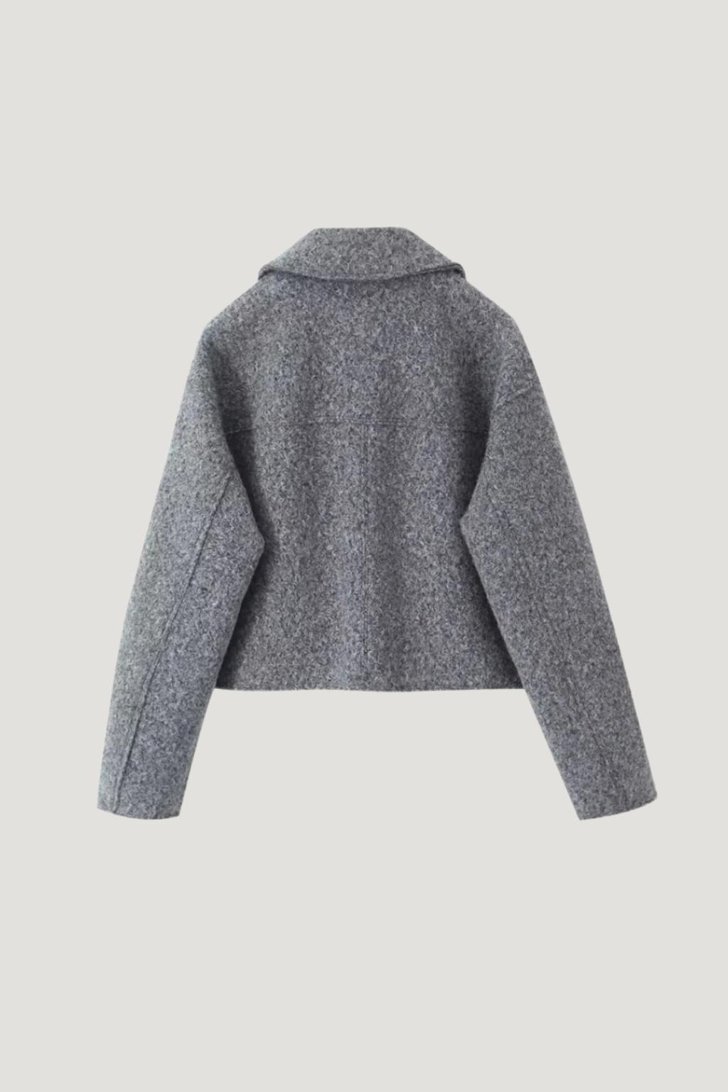 Women's Oversized Cropped Zip Jacket SOPHIE