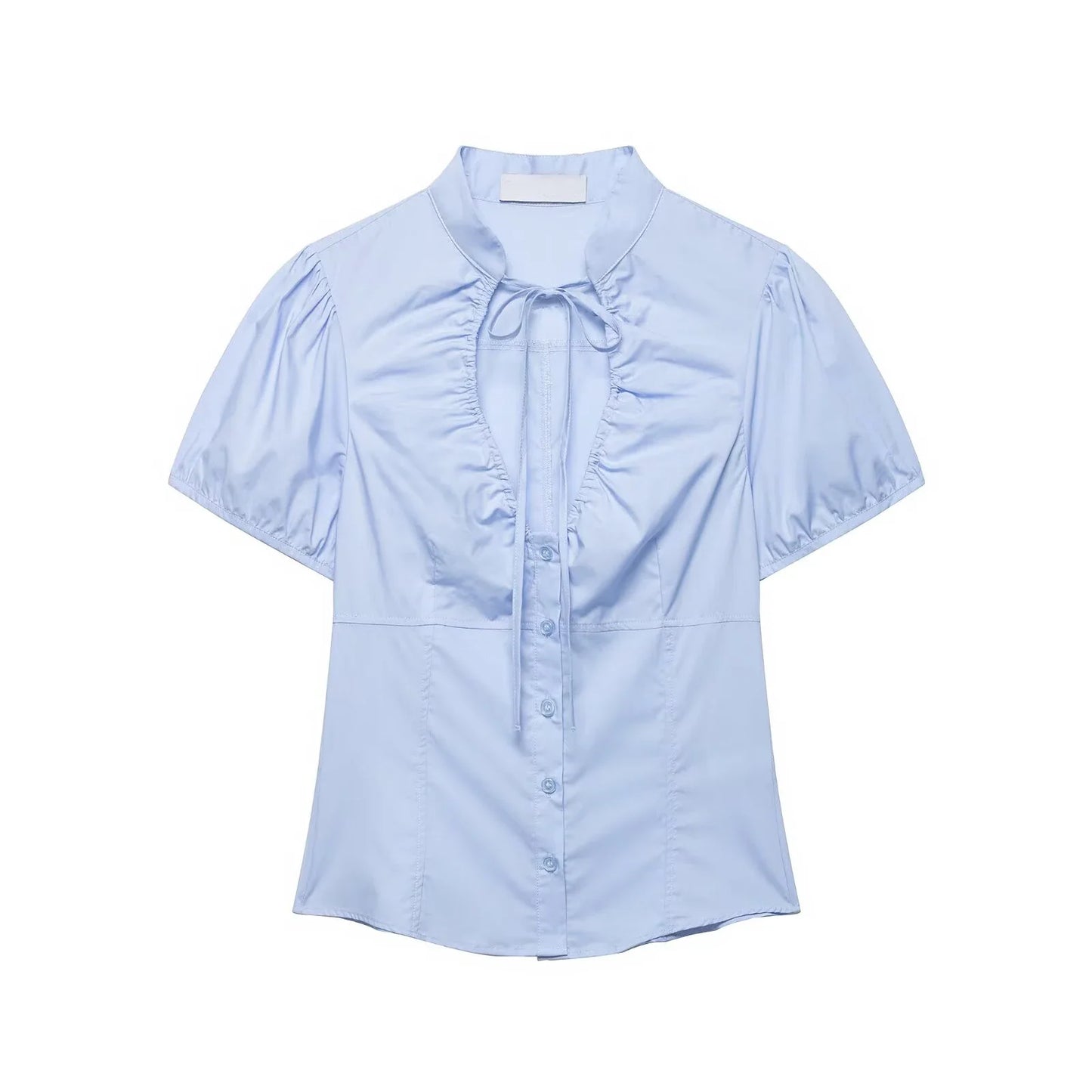 MIA TIE NECK SHIRT