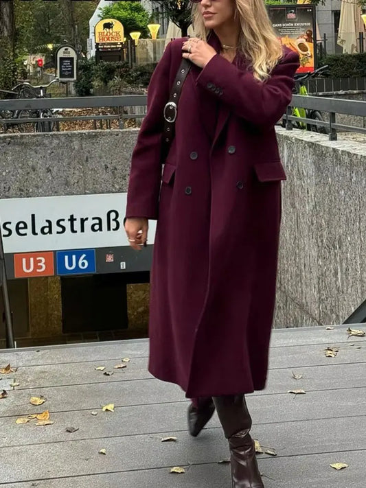 Angelina | Longline Structured Coat