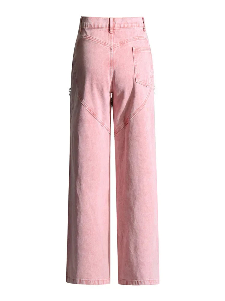 SINDI CUT OUT CRYSTAL JEANS