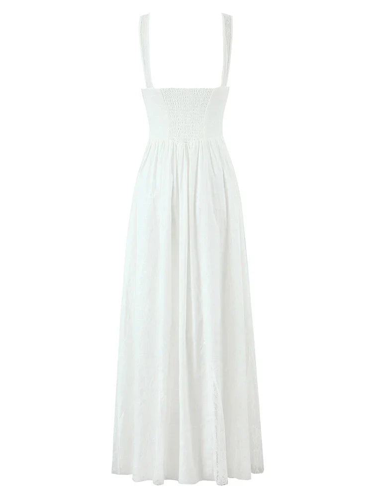 ARYA LACE MIDI DRESS