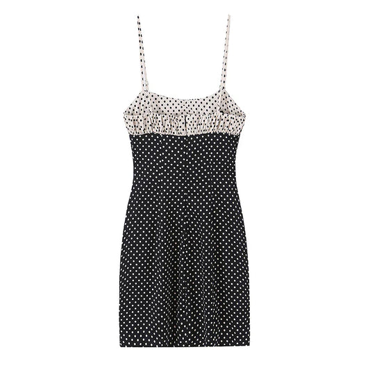 ZURI POLKA DOT MINI DRESS
