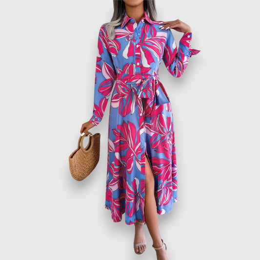 Emmie | Flowing Shirt Dress