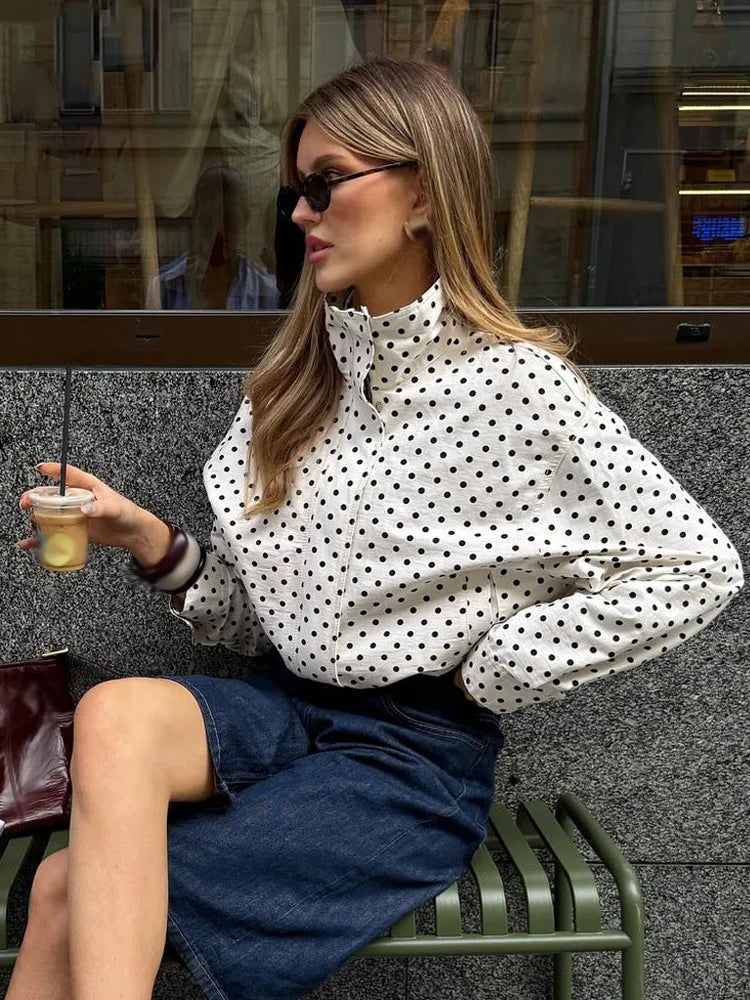 JOHANNE POLKA DOT SET