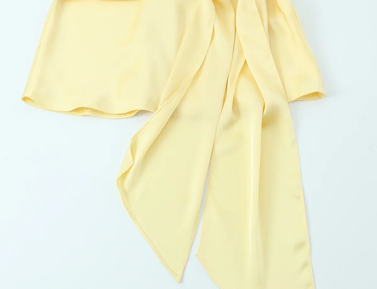 TERESIA SATIN MINI DRESS