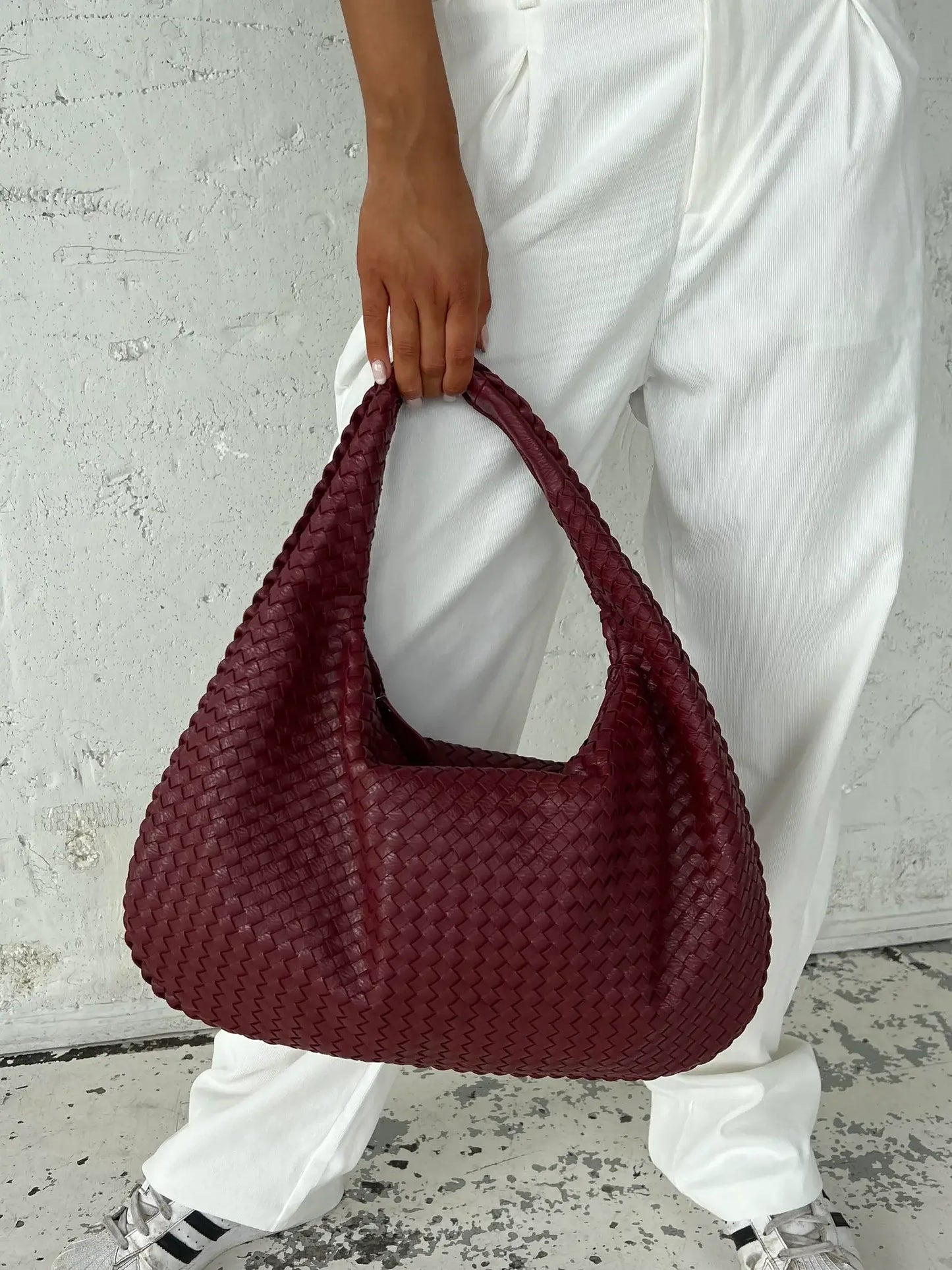 Curlew | Woven Large Shoulder Bag