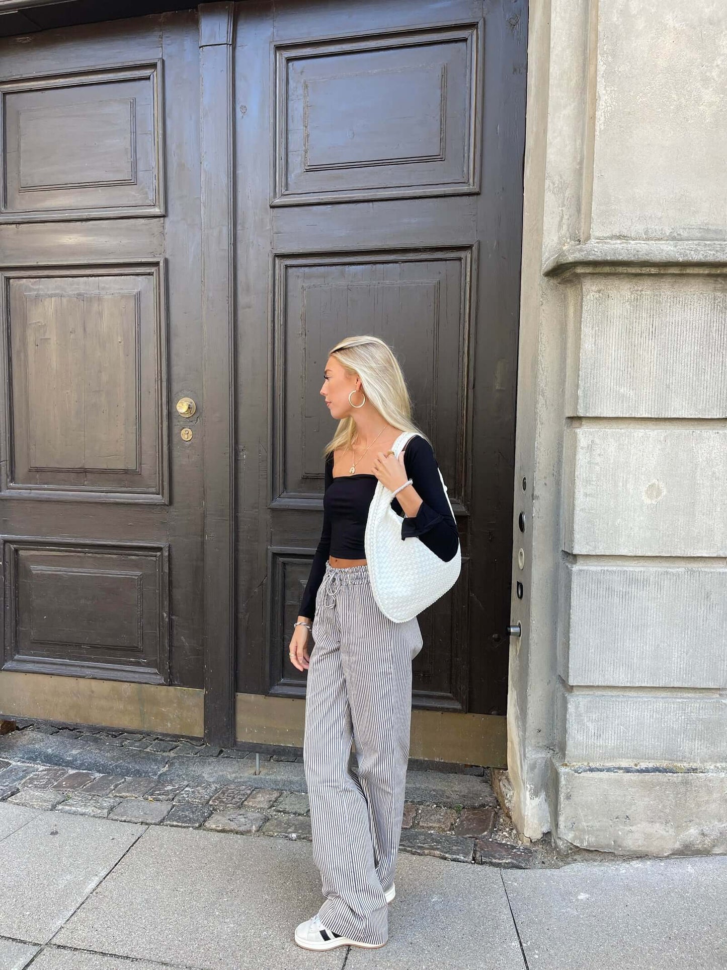 Curlew | Woven Large Shoulder Bag