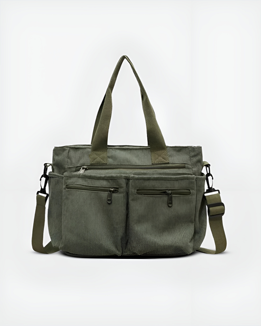 isabella™ Corduroy Utility Tote Bag
