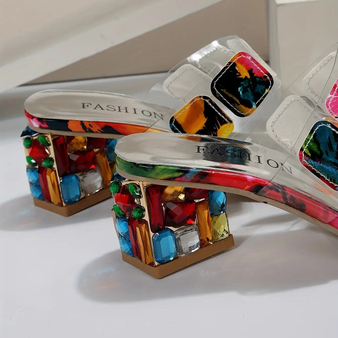 Rainbow — Colorful Orthopedic Sandals With Comfortable Supportive Summer Design