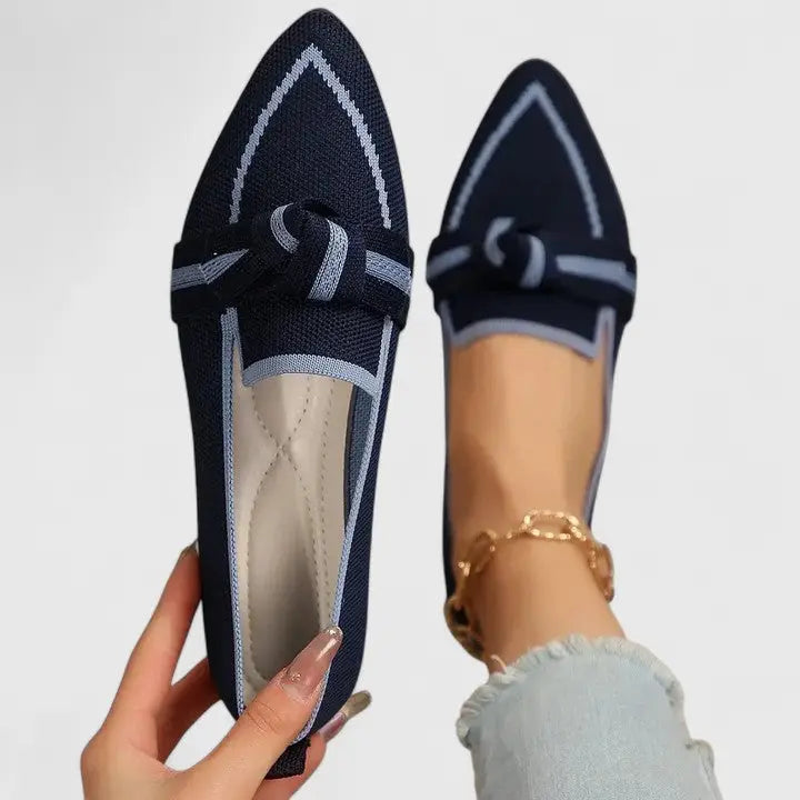 Pennyclassic — Comfortable Leather Penny Loafers With Chic Slip-On Casual Design Navy Blue