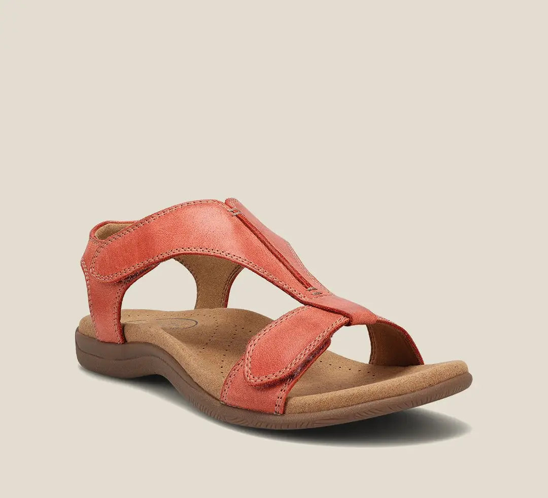 Archelegant — Cushioned Orthopedic Sandals With Elegant Arch Support Summer Design Red