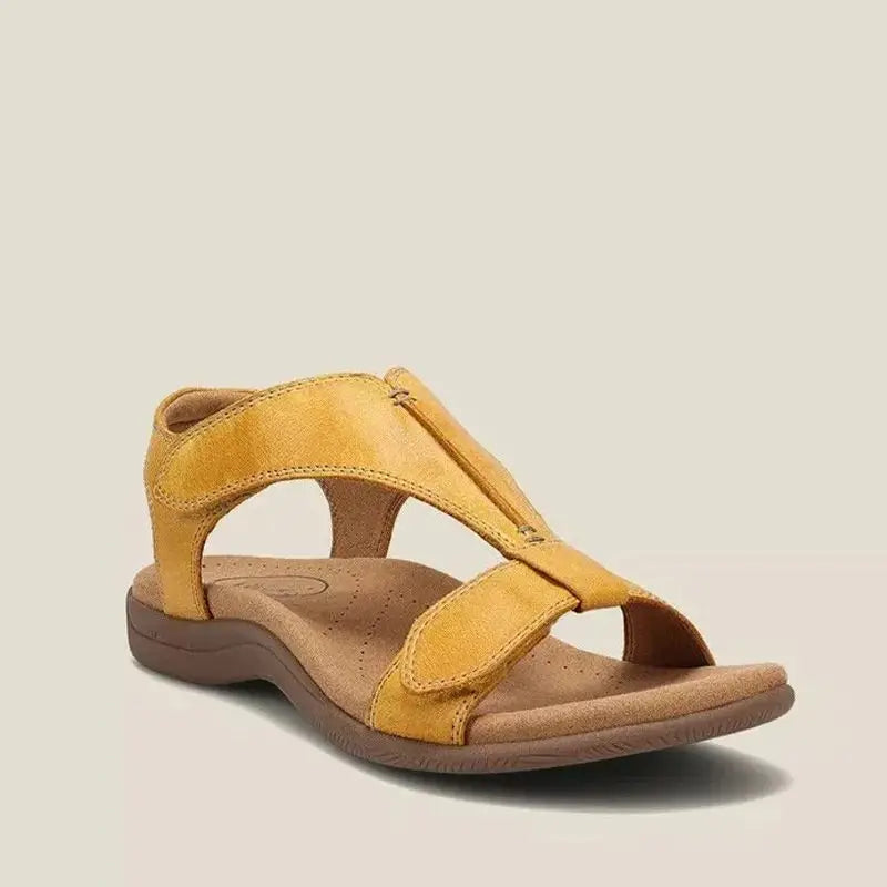 Archelegant — Cushioned Orthopedic Sandals With Elegant Arch Support Summer Design Yellow