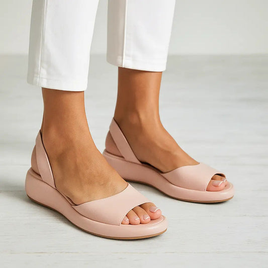 Slipresist — Cushioned Orthopedic Sandals With Soft Supportive Ergonomic Slip-Resistant Design Light Pink