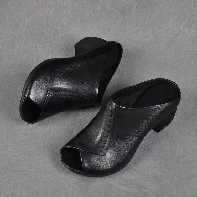 Cushiona — Cushioned Slip-On Sandals With Elegant Comfortable Everyday Design