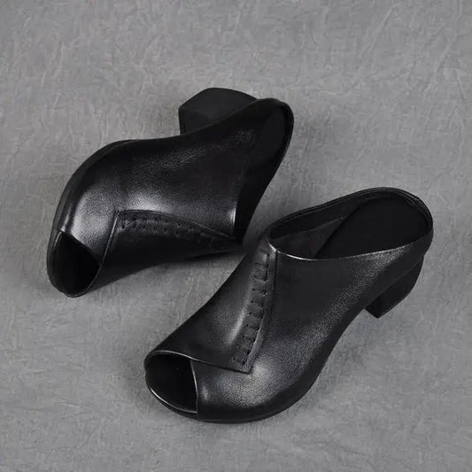 Cushiona — Cushioned Slip-On Sandals With Elegant Comfortable Everyday Design
