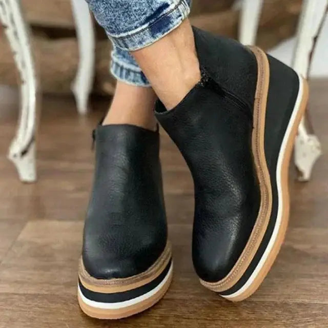 Wintertread — Elegant Waterproof Boots With Stylish Orthopedic Autumn Design
