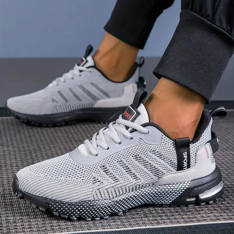 Slipresistlight — Lightweight Breathable Shoes With Elegant Slip-Resistant Casual Design Grey