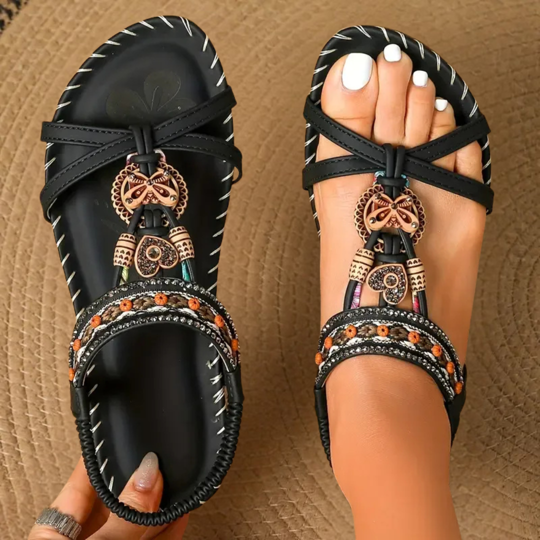 Lightstep — Lightweight Orthopedic Sandals With Stylish Comfortable Summer Design Black